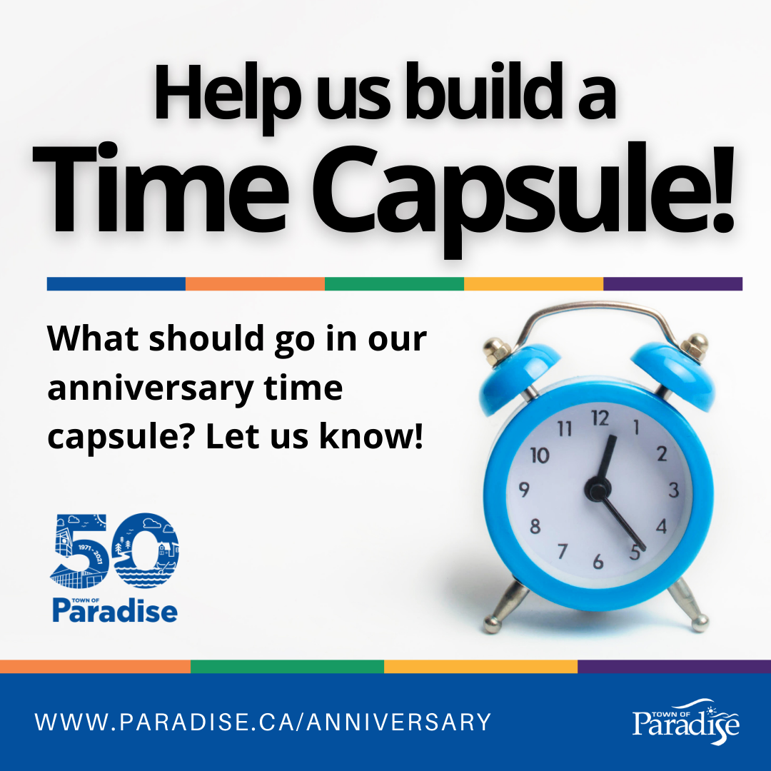 Help Us Build Our 50th Anniversary Time Capsule !